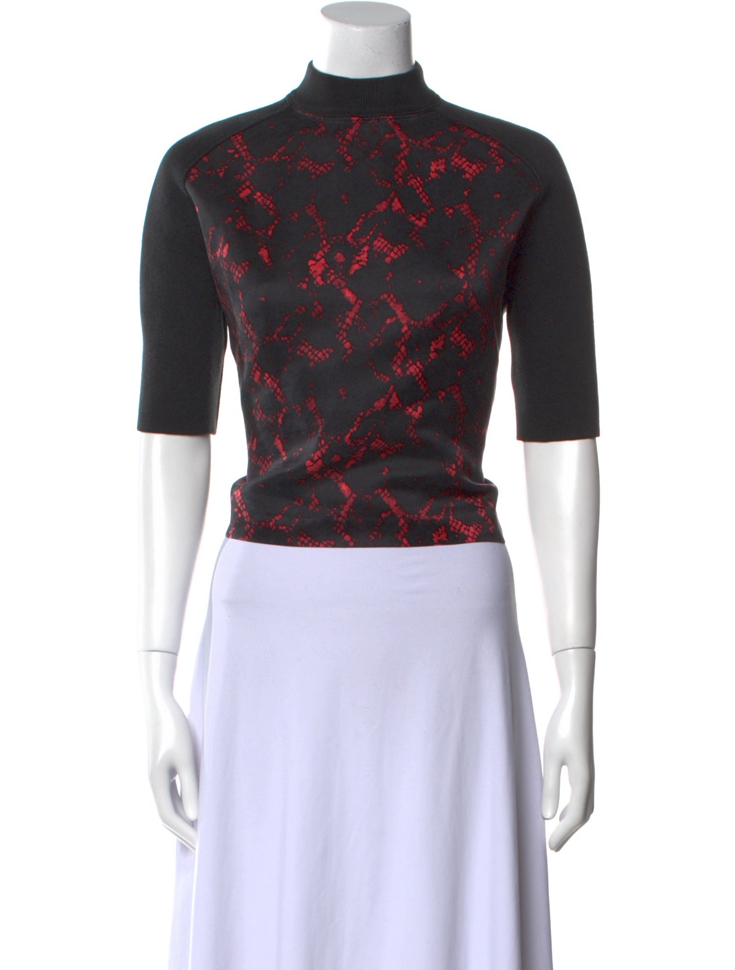 Louis Vuitton 2010's Floral Print Crop Top